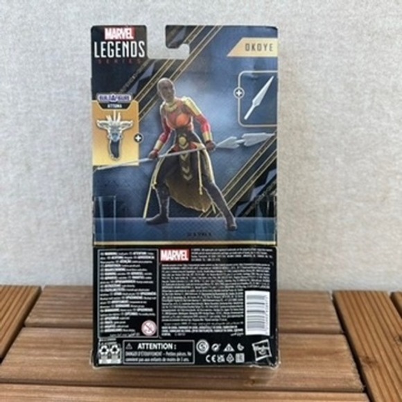 Okoye Black Panther Wakanda Forever Build a Figure Attuma 6" Marvel Legends - Picture 4 of 5